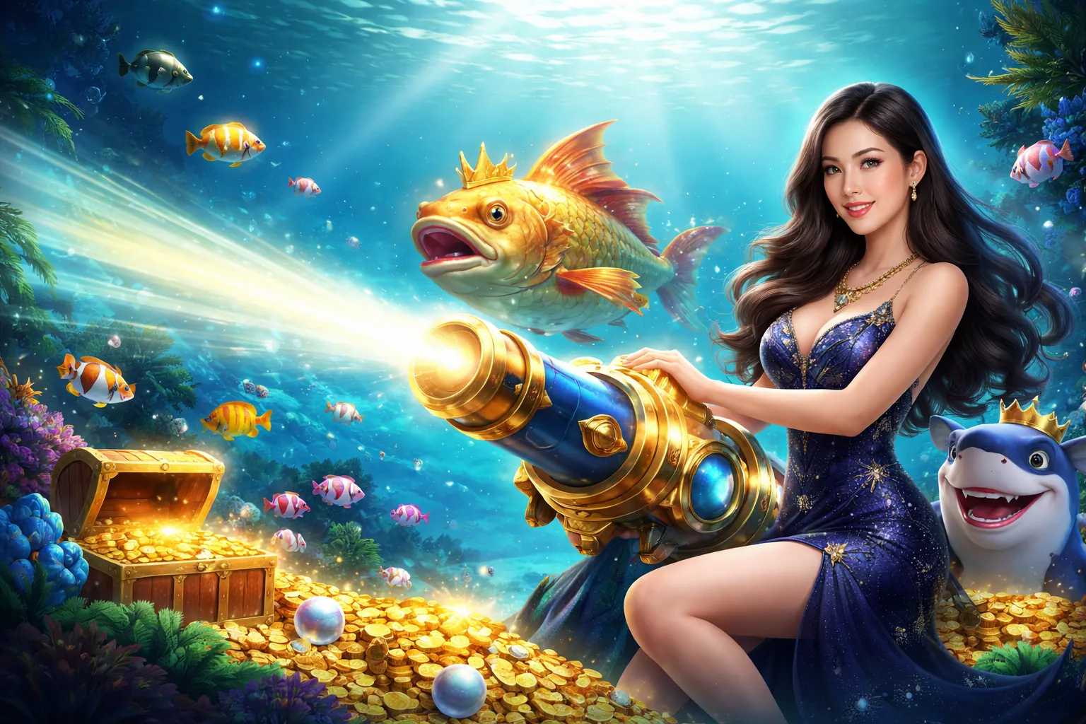 Hình ảnh chính hướng dẫn chơi bắn cá onebet88